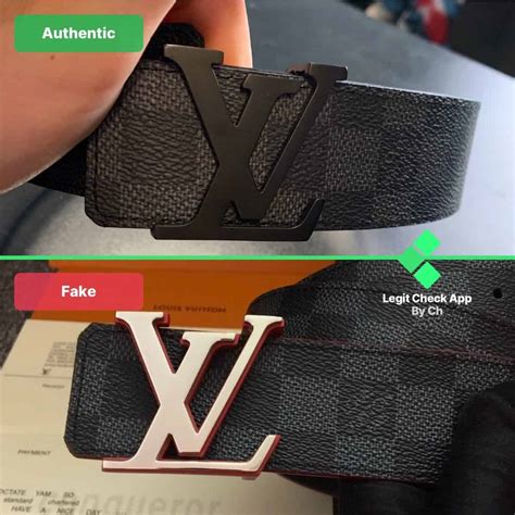 black louis vuitton belt how to te if its fake|louis vuitton real belt.